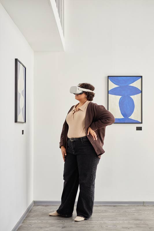 art gallery vr style