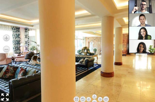 hotel waiting area